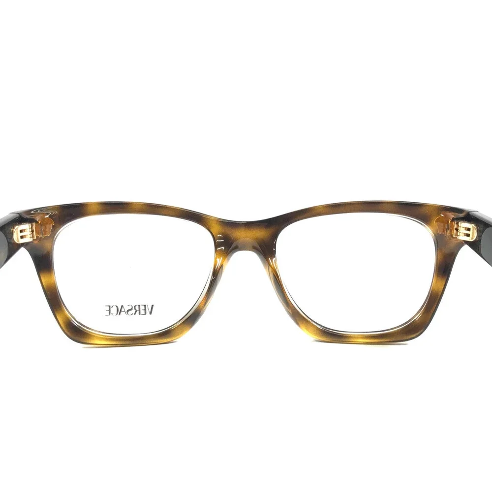 Versace Eyeglasses Frames MOD.3363-U 108 Tortoise Square Full Rim 50-18-145